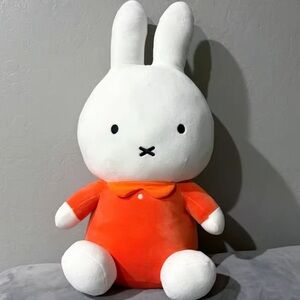 MIFFY IN ORANGE DRESS Large Sitting Plush / 20”/ Color Your World with Miffy NEW